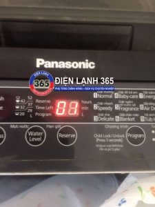 máy giặt panasonic báo lỗi h01