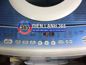 Hướng dẫn tự khắc máy giặt Toshiba báo lỗi E1 tại nhà không cần thợ
